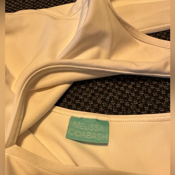 Melissa Odabash Belize One piece swimsuit gold belt v neck - Picture 7 of 7